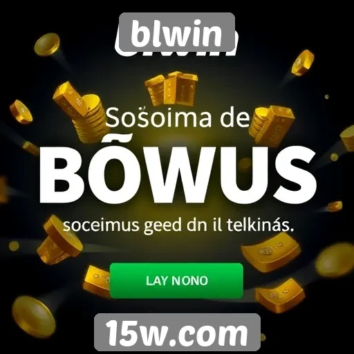 Sistema de bônus e promoções do site blwin
